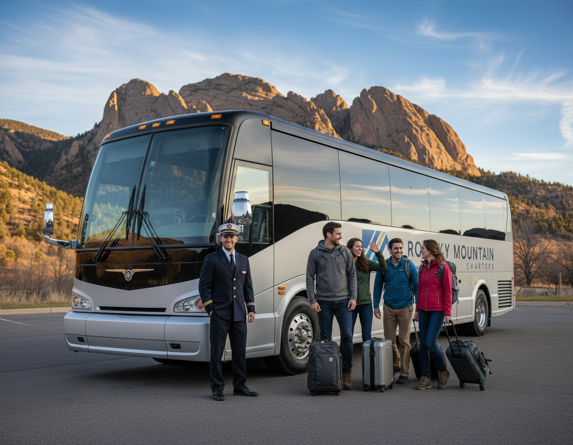 Centennial party bus and bus charter